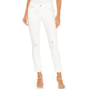 Lila Ryan Tall Super Skinny Destruction white Jean 31
